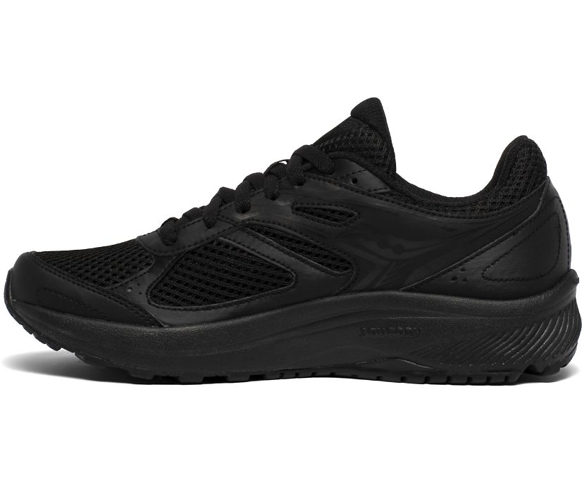 Saucony Cohesion 14 Women's Running Shoes Black / Black | Canada 091DFMN